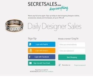 Secret Sales Promo Code