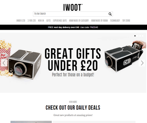 IWOOT Discount Code