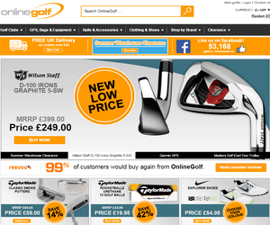 Online Golf Discount Code