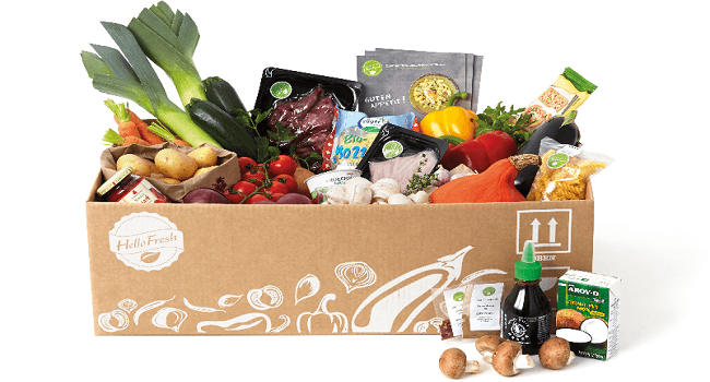 HelloFresh Banner
