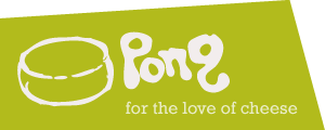 Pong Cheese Logo