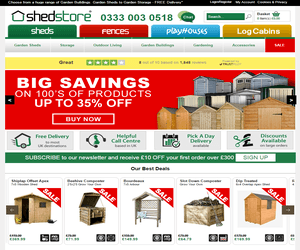 Shedstore Discount Code