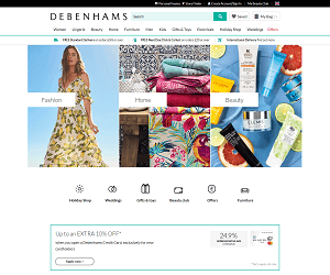 Debenhams Discount Code