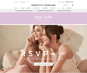Dorothy Perkins UK Discount Code