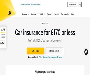 AA Car Insurance Discount