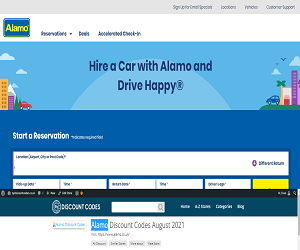 Alamo Discount Codes