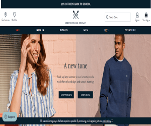 Crew Clothing Discount Code