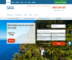 Saga Holidays Discount Codes