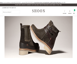 Shoon Discount Code