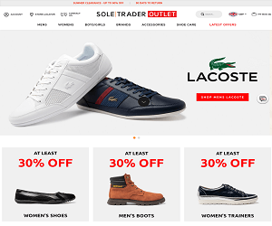 Soletrader outlet Discount Code
