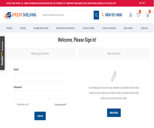 Speedy Shelving Discount Code