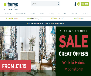 Terrys Fabrics Discount Code