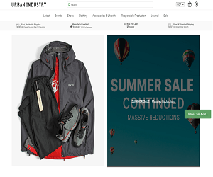 Urban Industry Discount Code
