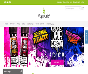 Vapouriz Discount Code