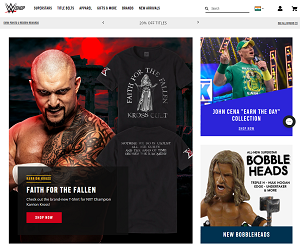 WWE Shop Discount Code