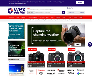 Wex Photographic Discount Code