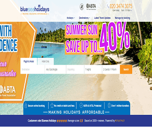 Blue Sea Holidays Discount Code