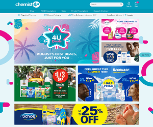 Chemist 4 U Discount Code