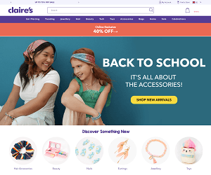 Claire's Discount Code