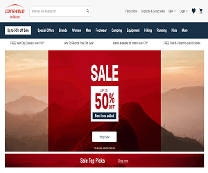 Cotswold Outdoor Discount Code
