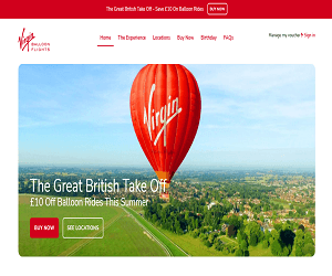 Virgin Balloon Flights Voucher