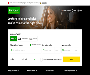 Europcar UK Promo Code