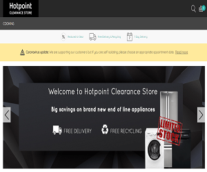 Hotpoint Clearance Store Discount Code
