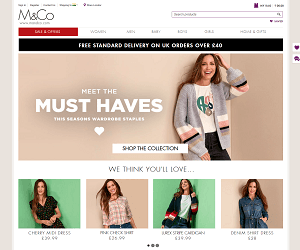 M and Co Discount Code