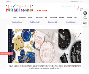 Party Bags and Supplies Discount Code